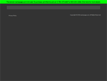 Tablet Screenshot of namespage.com